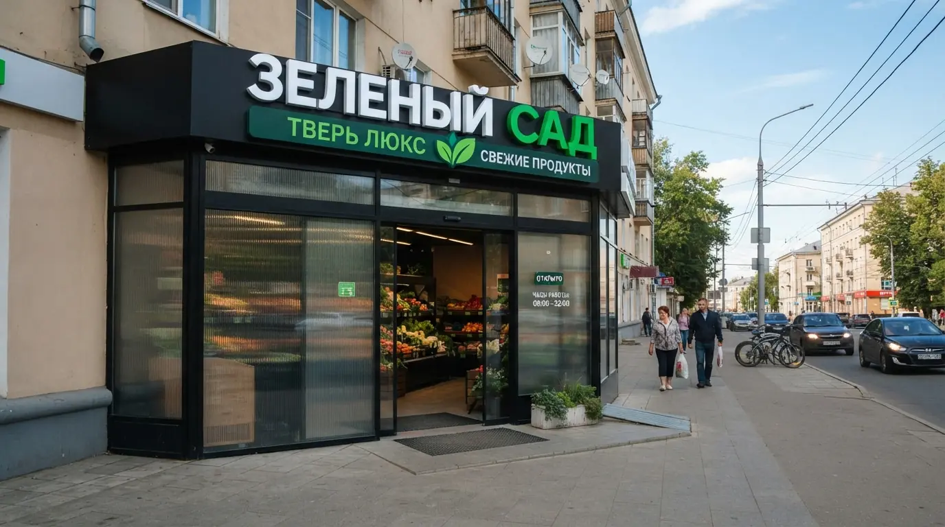 Входные группы в торговый центр