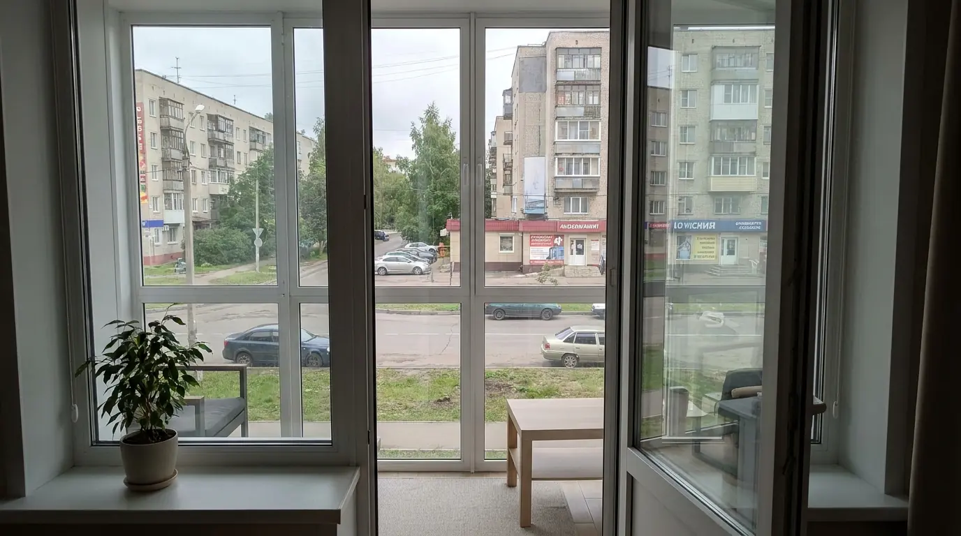 Холодное остекление лоджий