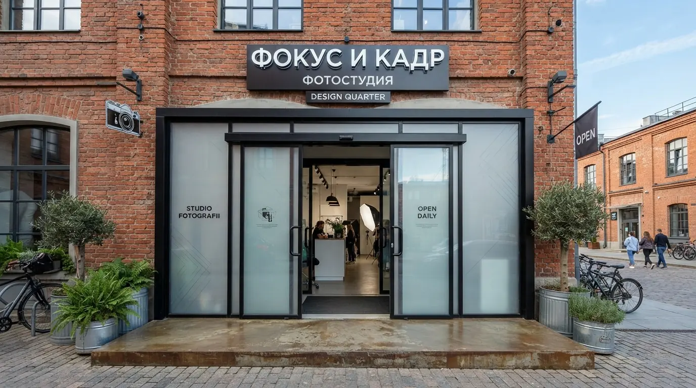 Автоматические двери — общий вид